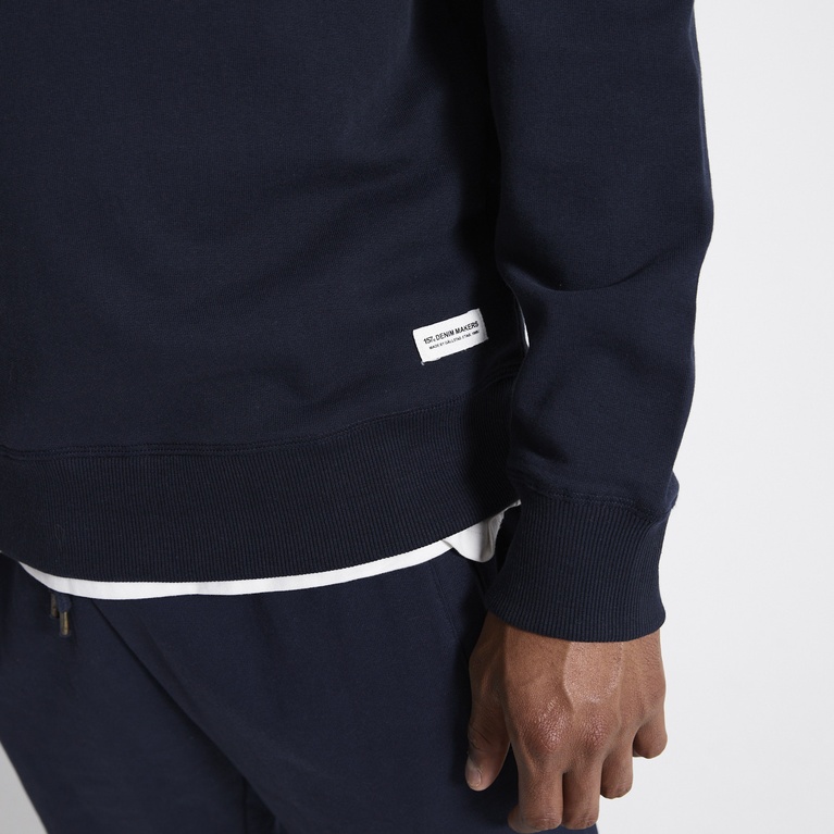 Basic sweatshirt "Roy" Navy 5